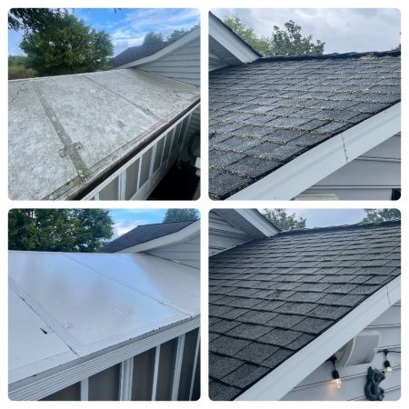 Roof cleaning in north carolina how to remove black streaks without damaging shingles
