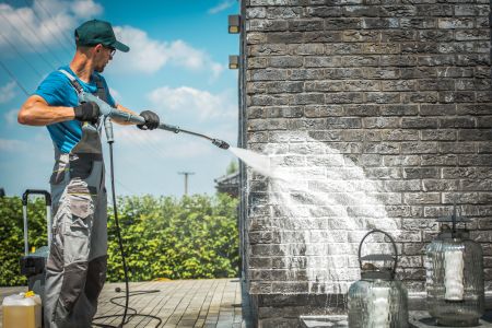 Benson pressure washing