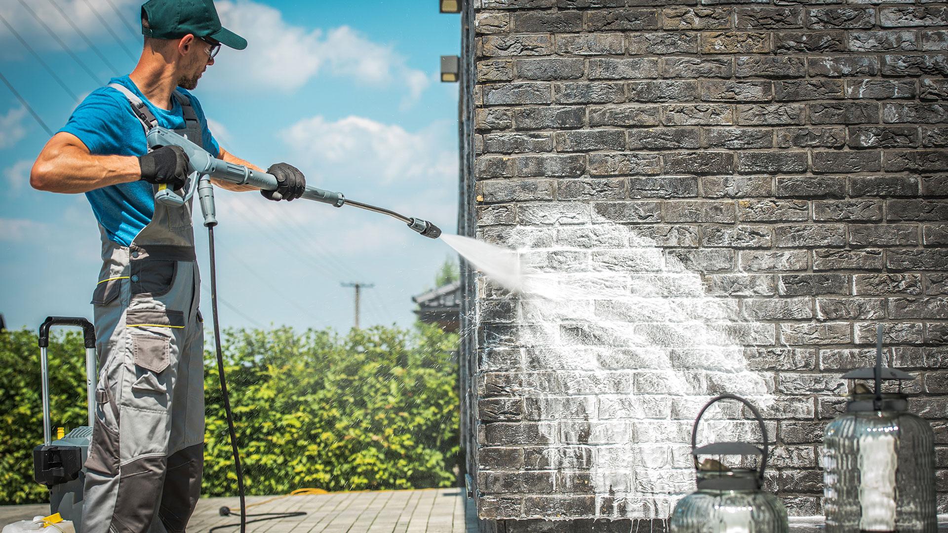 pressure washing